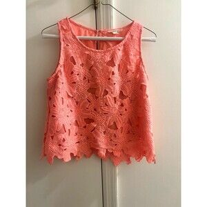 Double Zero Lace Sleeveless Top Size M